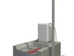 Станция гигиены обуви активация запуска кнопка на поручне