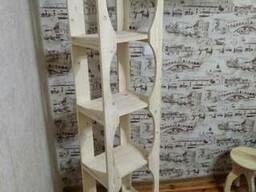 Стеллаж деревянный