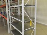 Стеллаж 100х60х200 металлический оцинкованный «Лидер» - фото 3