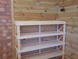 Стеллаж деревянный - фото 1