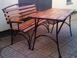 Стол для беседки. Размеры от 1.5х0.75 м до 2х0.75м. - фото 2