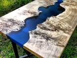 Столы и предметы интерьера из слэбов на заказ. - фото 2