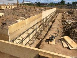 Бетонные работы под ключ (фундаменты всех видов)