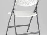 Стул складной банкетный COMB белый - фото 1