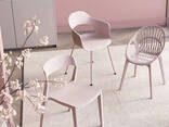 Стул Stool Group Takeo пластик нежно-розовый - фото 1