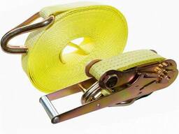 Стяжной ремень СРД для крепления груза 10,0т длинна любая