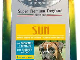 Сухой корм Dog Club Sun для собак всех пород с креветкой, 2,5 кг