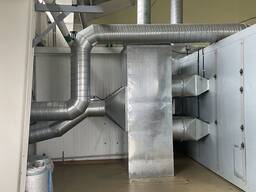 Сушилка для опилки, щепы ленточная 2-х уровневая СКЛ-27.2ТГ1500