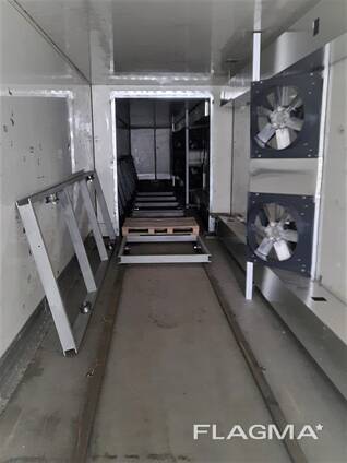 Сушильная камера СК-27ТГ300, объем загрузки - 45 м3