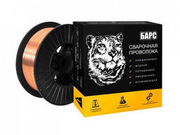 Сварочная проволока БАРС омедненная ER-70S-6 ф0,8мм (катушка 5 кг)