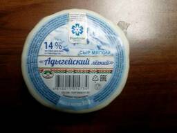 Сыр мягкий Адыгейский Легкий 300 гр. , мжд 14%