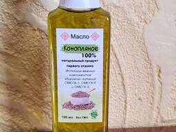 Сыродавленое конопляное масло под заказ