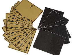 Табличка металлическая католическая с набором букв и цифр