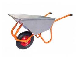 Тачка строительно-садовая ТССР-1П (120л, 120 кг, 1 пневмоколесо 400х90мм, вес 15 кг). ..