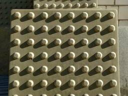 Тактильная тротуарная плитка (Приближение к опасной зоне)