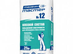 Тайфун Мастер № 12М клей для плитки повыш. эласт. (зимний, при t до -5°С) (25 кг)