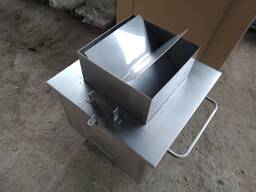 Тележка чановая с крышкой для ветеринарного конфиската 200 литров, китаянка 200л