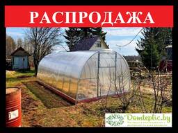 Теплица из поликарбоната 4,6,8,10м. Доставка по РБ.
