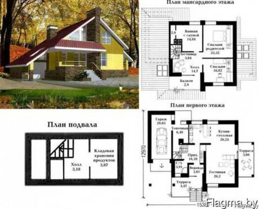 Проекты домов ARCHON+ Дом начинается с хорошего проекта!