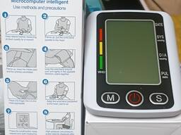 Тонометр автоматический 4 ААА или mini USB