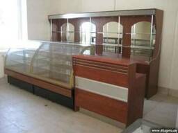 Торговое оборудование и мебель для магазинов, кафе, баров