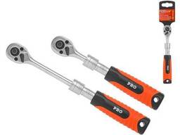 Трещотка 1/4" 72зуб. 165-215мм телескоп. PRO Startul (PRO-47014)