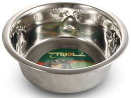 Triol Миска металлическая с тиснением, несколько размеров