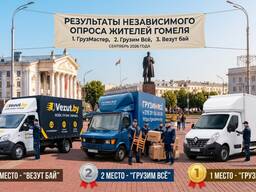 Тройка лидеров по грузоперевозкам в: итоги сентябрьского опроса жителей Гомеля в 2026 году