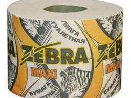 Туалетная бумага "Zebra Макси" 200 гр.