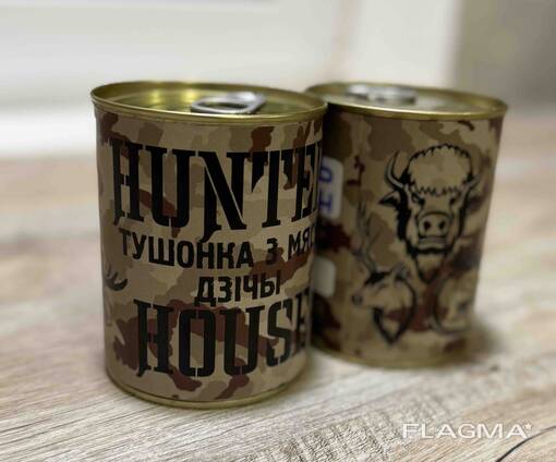 Тушенка из мяса дичи