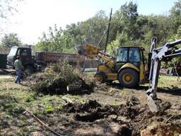 Уборка и расчистка участка