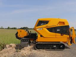 Удаление пней фрезерным измельчителем