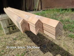 Уголок ольховый 30х30мм