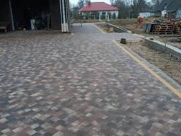 Укладка тротуарной плитки