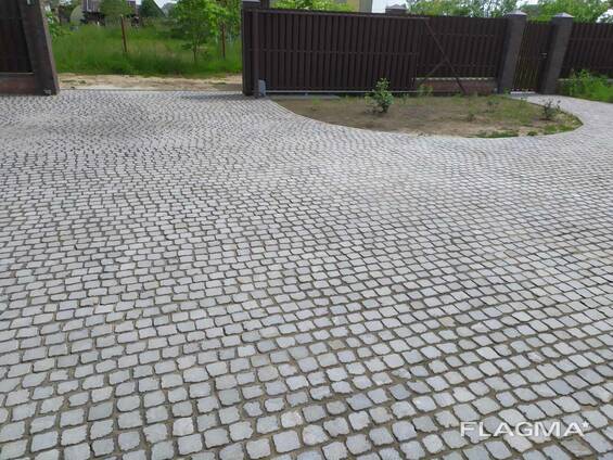 Укладка тротуарной плитки