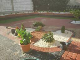 Укладка тротуарной плитки