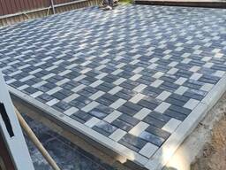 Укладка тротуарной плитки под автомобиль (до 3,5 тонн)