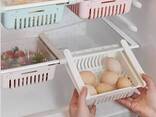 Универсальная раздвижная полка для в холодильник ( 28,5х15,5см) 2 штуки - фото 3