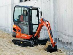 Услуги - Аренда Мини-экскаватора Kubota KX019-4