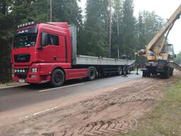 Грузоперевозки длинномером до 24 тонн