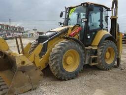 Услуги экскаватора погрузчика Caterpillar 444F2