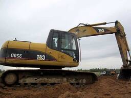 Услуги гусеничного экскаватора Гродно. Гидромолот.