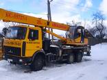 Услуги автокрана 25 тонн Мозырь Калинковичи Ельск Наровля Петриков - фото 3