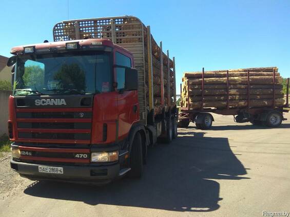 Услуги лесовоза Scania