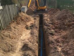 Услуги мини-экскаватора