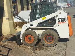 Услуги мини погрузчика bobcat s130
