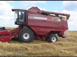 Услуги по уборке зерновых комбайном Палесье GS 10