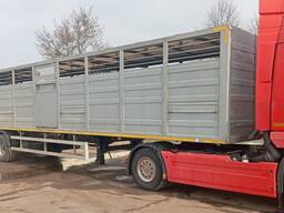 Услуги скотовоза (одноярусный). Перевозка скота