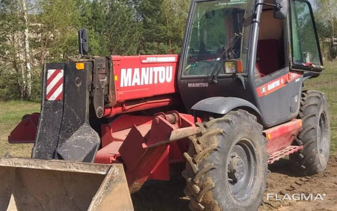 Услуги телескопического погрузчика Manitou 1233