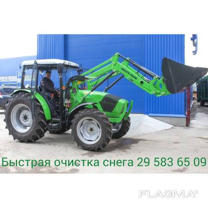 Услуги уборки снега